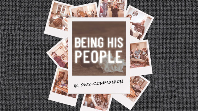 Being His People...In Communion