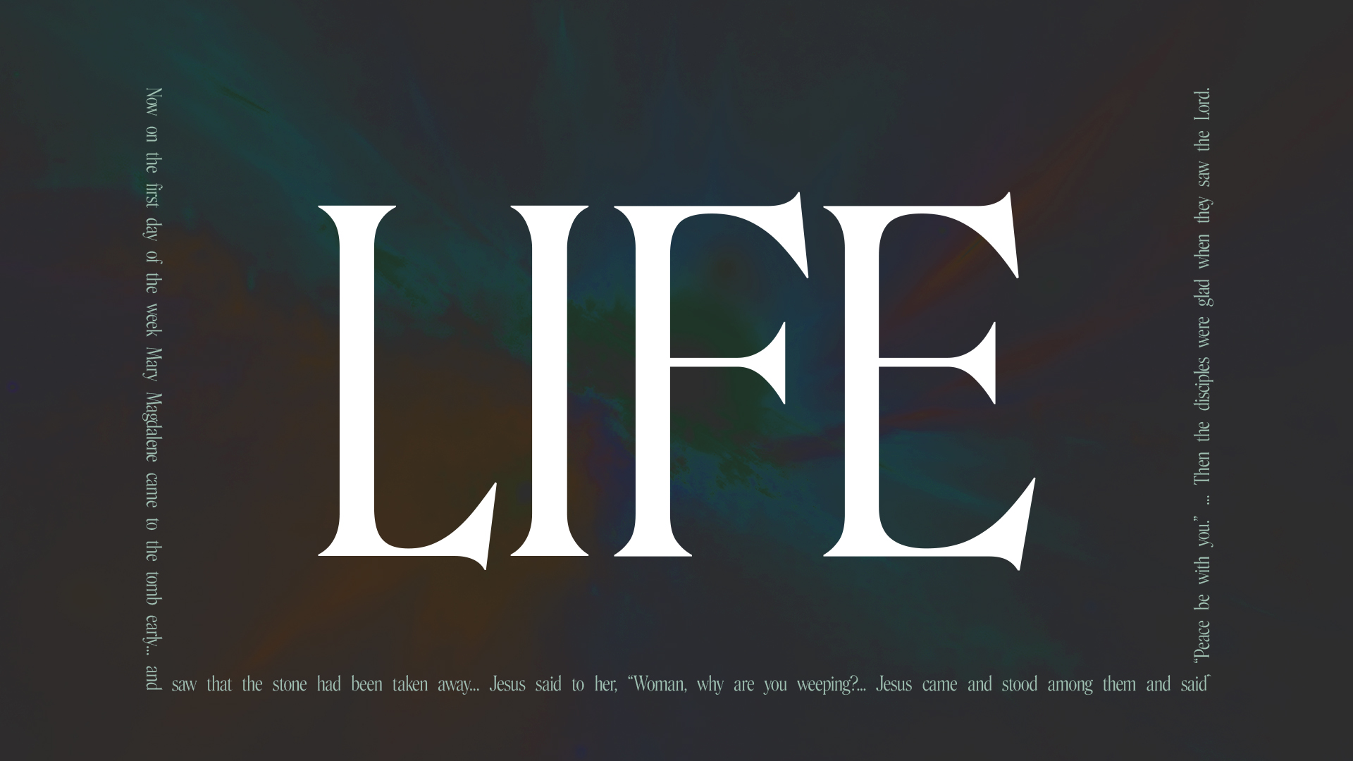 LIFE - John 19:16-42 - Radiant Bible Church - Radiant Bible Church